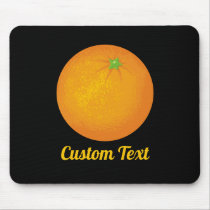 Orange Mouse Pad