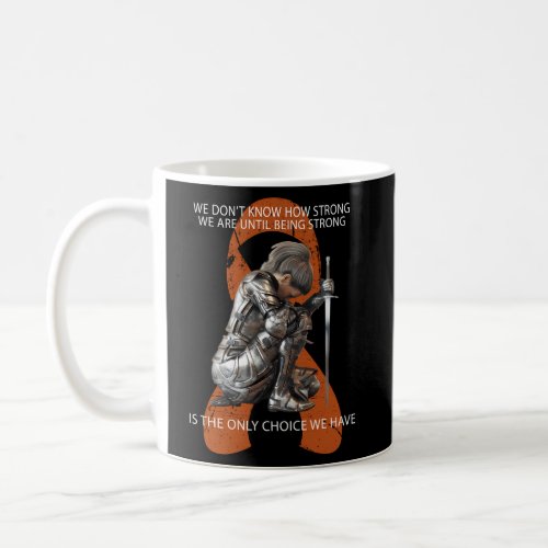 Orange Ms Multiple Sclerosis Awareness Coffee Mug
