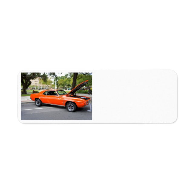 Orange Muscle Label (Front)