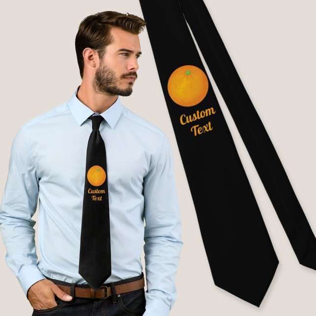 Orange Neck Tie (Creator Uploaded)