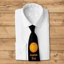 Orange Neck Tie
