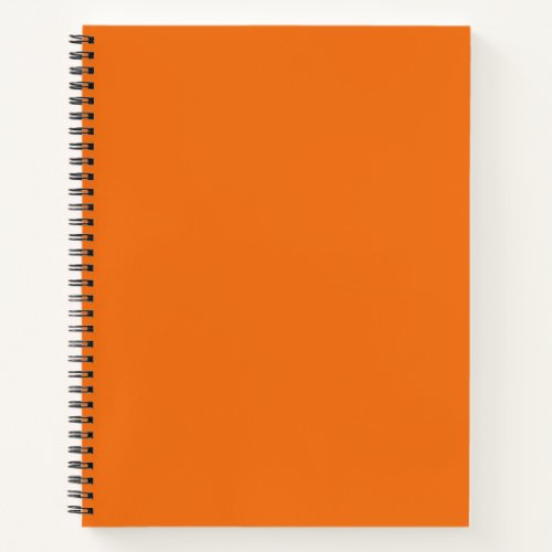 Orange Notebook