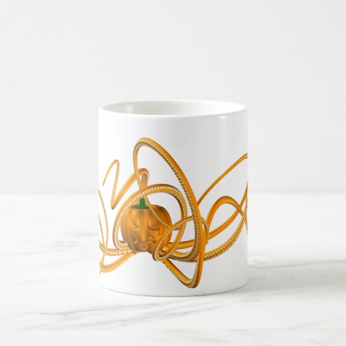 Orange Octopus Coffee Mug