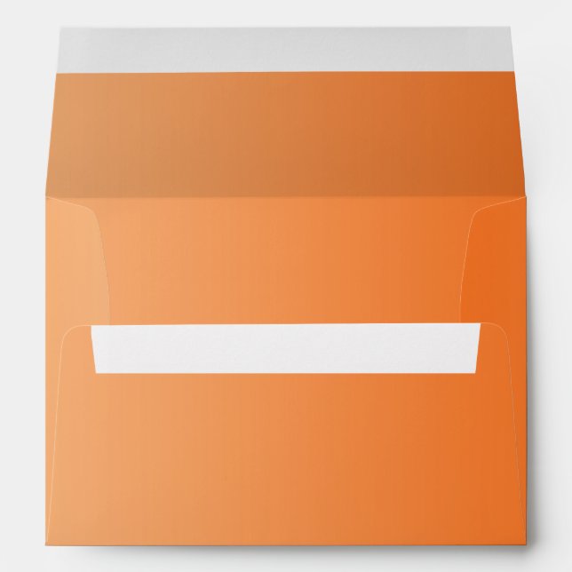 Orange Ombre Envelope (Back (Bottom))