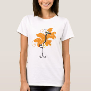 Orange Ostrich T-shirt