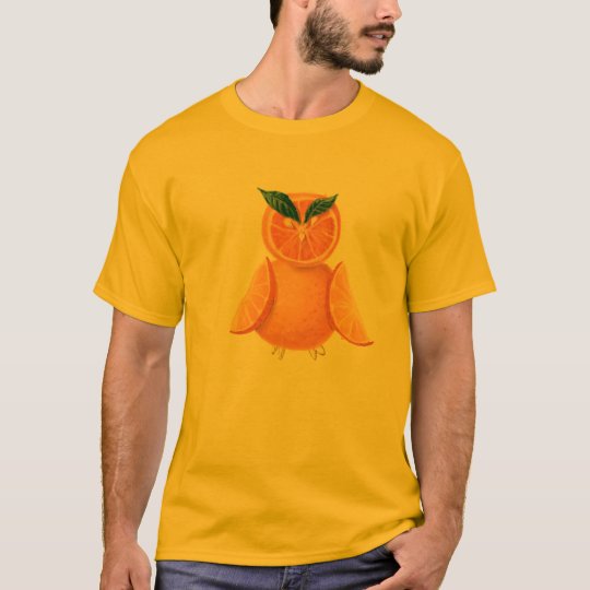 Orange owl T-Shirt