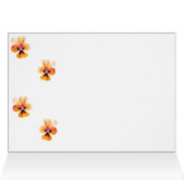 orange pansies (Inside Horizontal (Top))