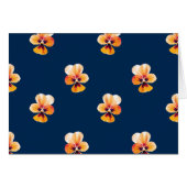 orange pansies (Front Horizontal)