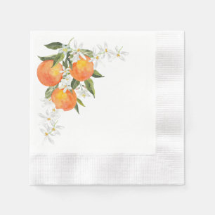 Orange Paper Napkin