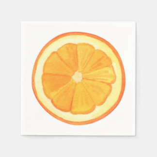 Orange - Paper Napkins