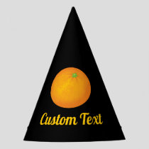 Orange Party Hat