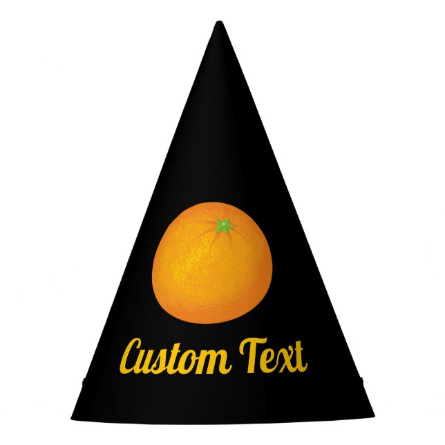 Orange Party Hat (Front)