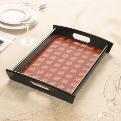 Orange Party Suppiies Serving Tray