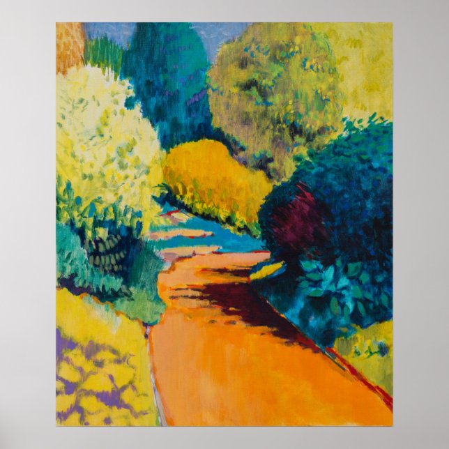 Orange Path Poster (Front)