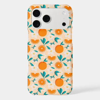 Orange Pattern | Fresh Citrus Design iPhone 17 Pro Max Case