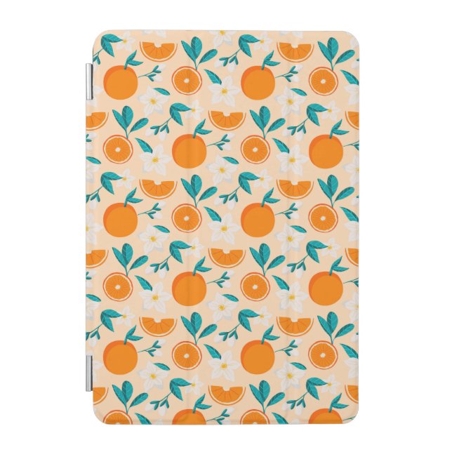Orange Pattern | Fresh Citrus Design  iPad Mini Cover (Front)