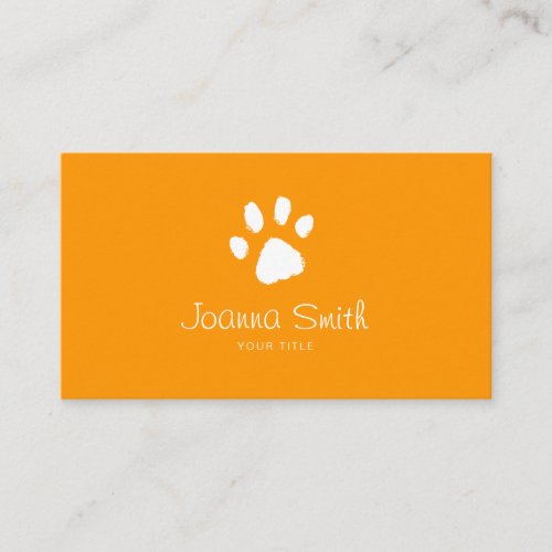 Orange Paw Dog Walking Pet Sitting Vet Appointment