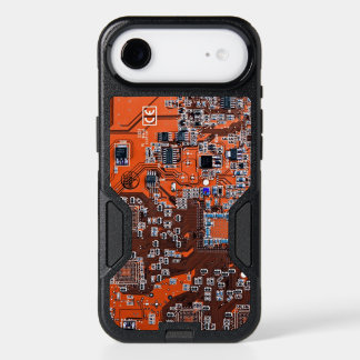 Orange PCB Circuit Board Design for IT Pros iPhone 17 Air Case