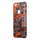 Orange PCB Circuit Board Design for IT Pros Uncommon Google Pixel Case (Back/Left)