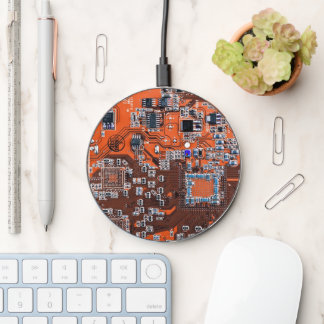 Orange PCB Circuit Board Design for IT Pros Wireless Charger