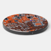 Orange PCB Circuit Board Design for IT Pros Wireless Charger (Front 2)