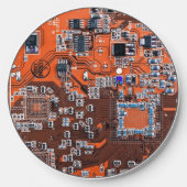 Orange PCB Circuit Board Design for IT Pros Wireless Charger (Front)