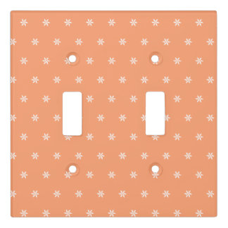 orange peach cute accent light switch cover