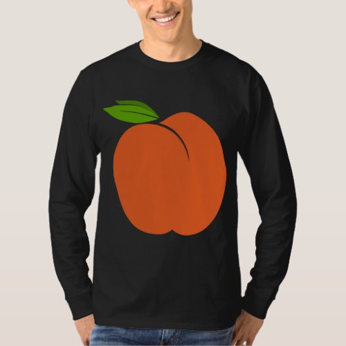 Orange Peach Funny Fruit Halloween Costume T_Shirt