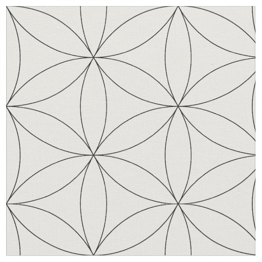 Orange peel (flower of life) fabric