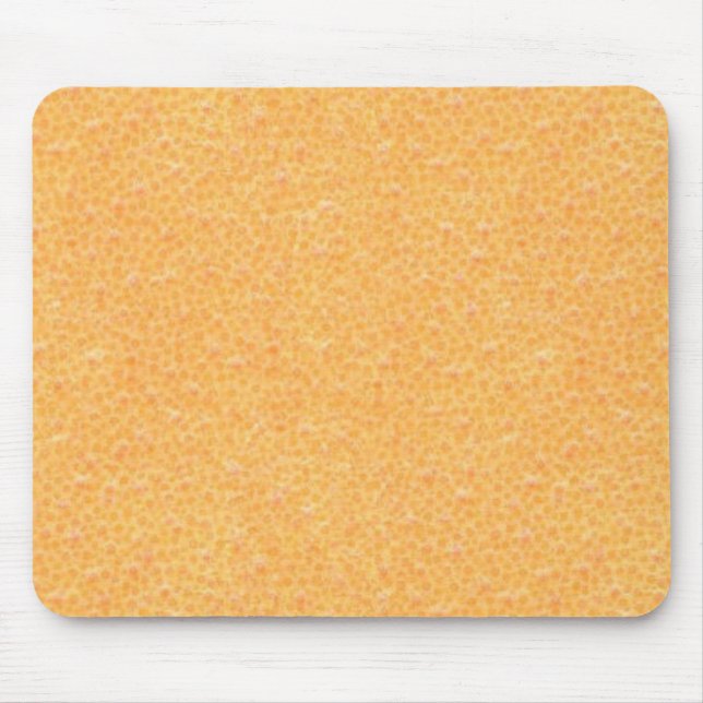 orange peel mouse pad (Front)