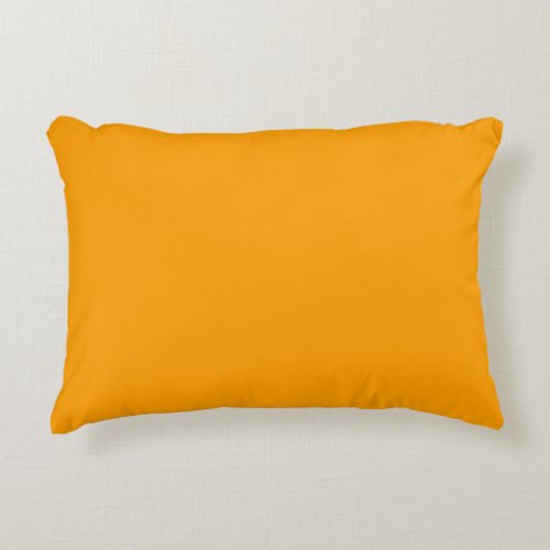 Orange Peel Solid Color Accent Pillow