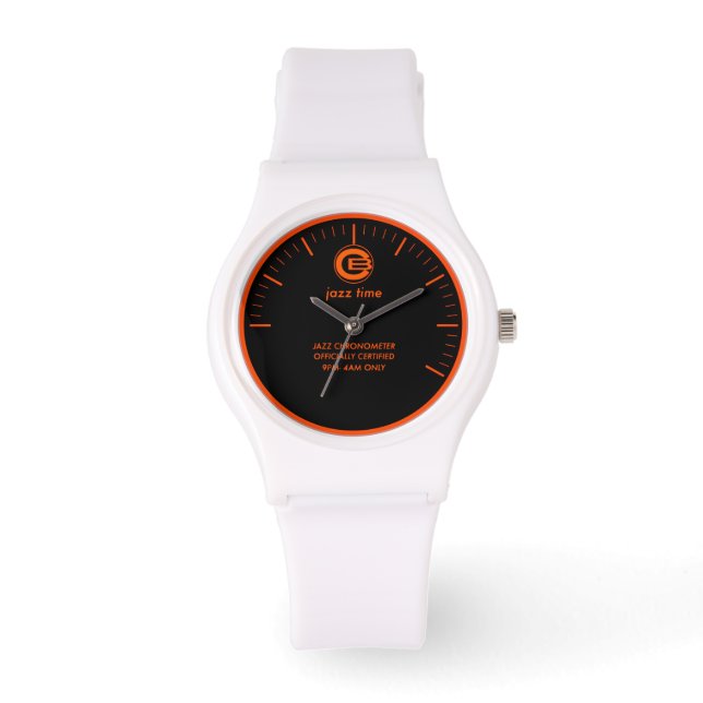 orange peel sport Jazz Watch (Front)