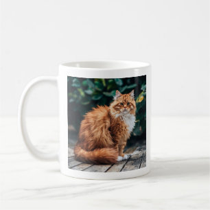 Orange Persian Cat Coffee Mug
