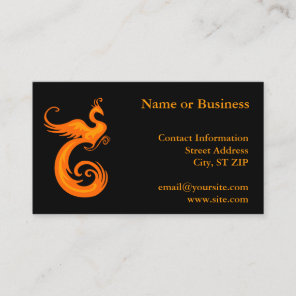 Orange Phoenix Business Card