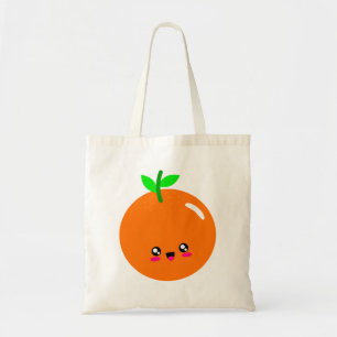 orange, picture, fruit tote bag