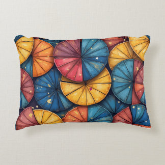 Orange pillow cushion