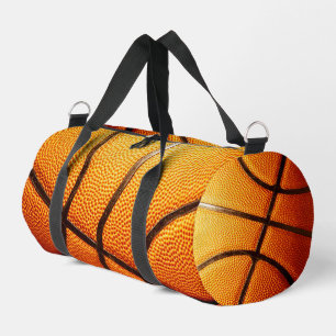 Orange Pimply Basketball, Duffle Bag