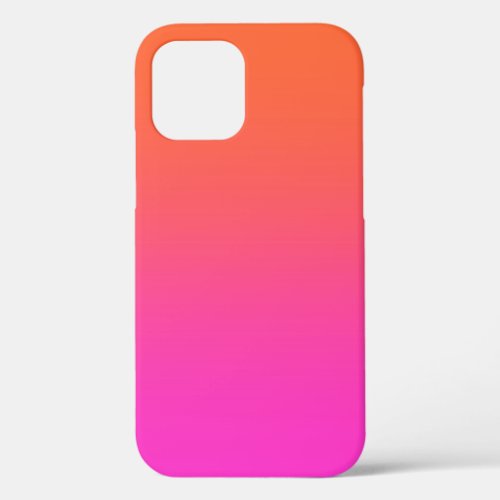 Orange Pink  iPhone 12 Pro Case