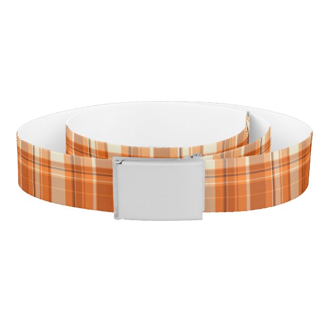 Orange plaid belt (Coil)