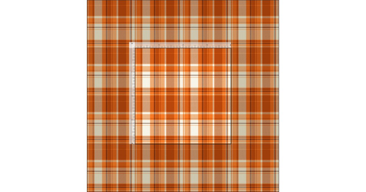 Orange plaid fabric  Plaid fabric, Orange plaid, Plaid wallpaper