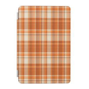 Orange plaid iPad mini cover