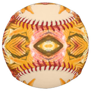 ORANGE PLANT - Digital Fractal Art - Softball