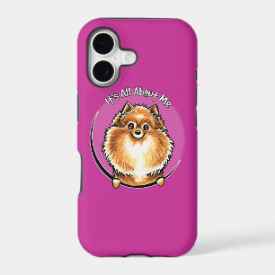 Orange Pomeranian IAAM iPhone 17 Case
