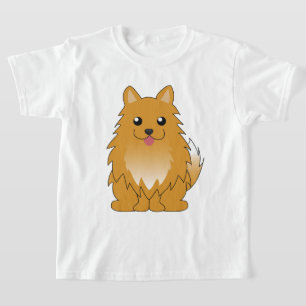 Orange Pomeranian T-Shirt
