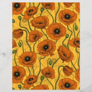 Orange Poppies