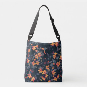 Orange Poppies Crossbody Bag