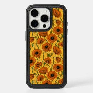 Orange Poppies iPhone 16 Pro Case