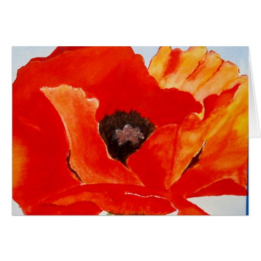 Orange Poppy Cards (Front Horizontal)