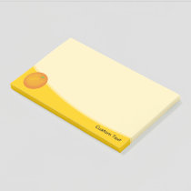 Orange Post-it Notes