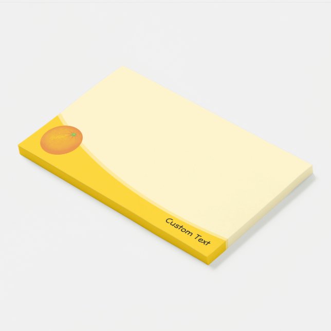 Orange Post-it Notes (Angled)